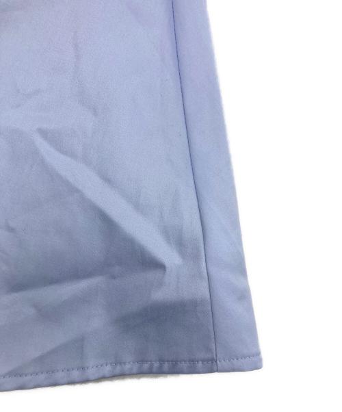 UNITED ARROWS TOKYO（ユナイテッドアローズトウキョウ）UNITED ARROWS TOKYO (ユナイテッドアローズトウキョウ) サテンバルーンスリーブ ブラウス ブルー サイズ:38の古着・服飾アイテム