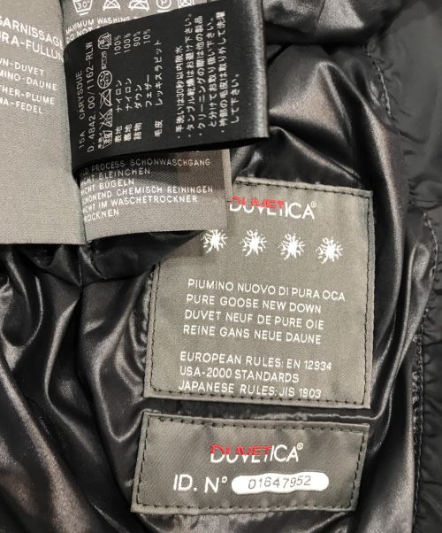 DUVETICA（デュベティカ）DUVETICA (デュベティカ) CARYSDUE ダウンコート ブラック サイズ:40の古着・服飾アイテム