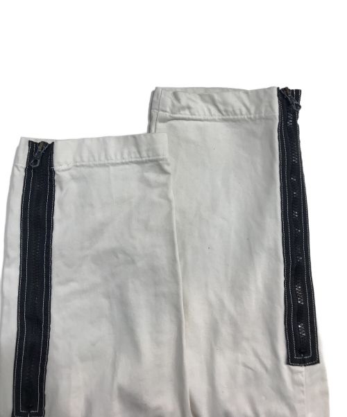 BONEVILLE（ボンネビル）BONEVILLE (ボンネビル) カーゴパンツ ホワイト サイズ:48の古着・服飾アイテム