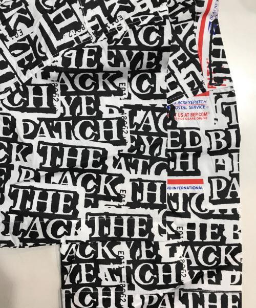 BlackEyePatch（ブラックアイパッチ）BlackEyePatch (ブラックアイパッチ) WASTED YOUTH (ウエステッド ユース) コラボ総柄半袖シャツ ホワイト×ブラック サイズ:L 未使用品の古着・服飾アイテム
