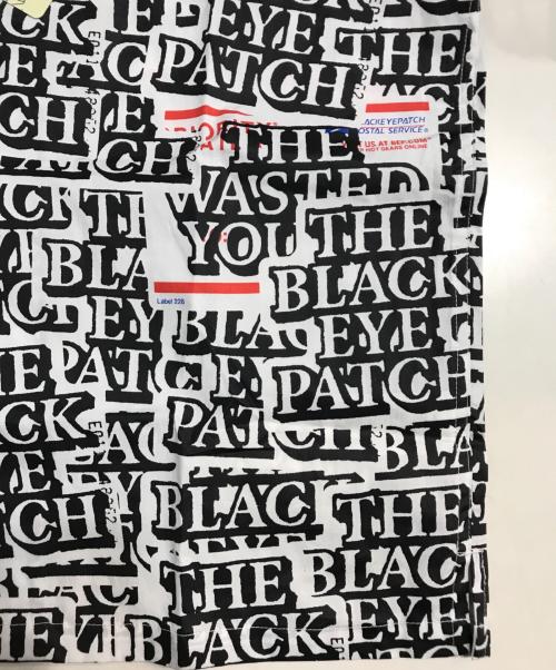 BlackEyePatch（ブラックアイパッチ）BlackEyePatch (ブラックアイパッチ) WASTED YOUTH (ウエステッド ユース) コラボ総柄半袖シャツ ホワイト×ブラック サイズ:L 未使用品の古着・服飾アイテム