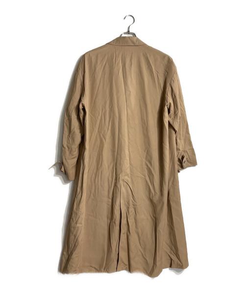 journal standard L'essage（ジャーナルスタンダード レサージュ）journal standard L'essage (ジャーナルスタンダード レサージュ) ビスコースツイルロングコート ベージュ サイズ:下記参照の古着・服飾アイテム