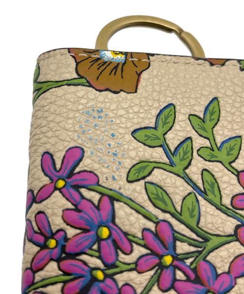 COACH（コーチ）COACH (コーチ) 6 リンク キー ケース・フローラル プリントの古着・服飾アイテム