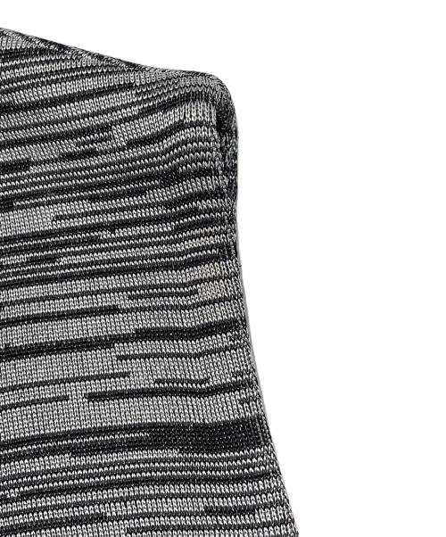 Christian Dior（クリスチャン ディオール）Christian Dior (クリスチャン ディオール) ノースリーブニットワンピース グレー サイズ:Ｌの古着・服飾アイテム