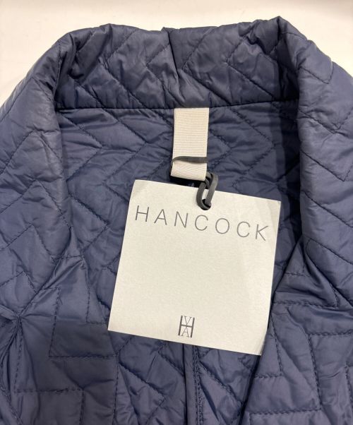 HANCOCK（ハンコック）HANCOCK (ハンコック) キルティングチェスターコート ネイビー サイズ:40の古着・服飾アイテム