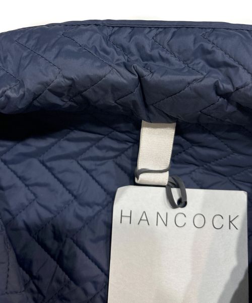 HANCOCK（ハンコック）HANCOCK (ハンコック) キルティングチェスターコート ネイビー サイズ:40の古着・服飾アイテム