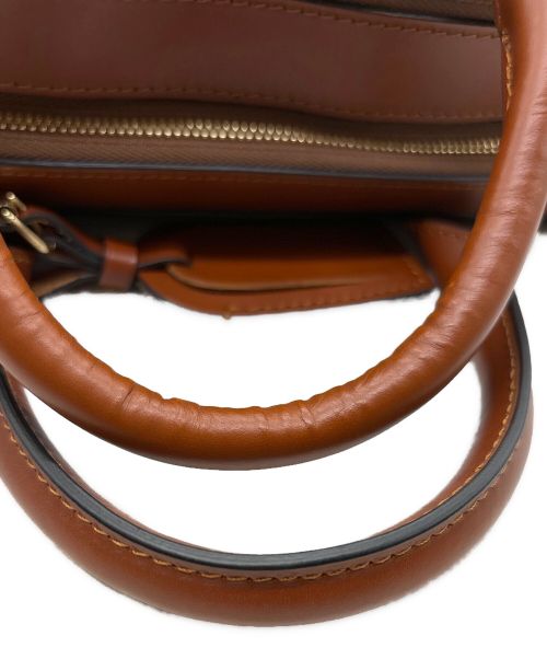 BOLDRINI SELLERIA（ボルドリーニ セレリア）Boldrini selleria (ボルドリーニ セレリア) 2WAYレザーブリーフケース ブラウンの古着・服飾アイテム