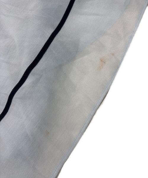 Lily Brown（リリーブラウン）Lily Brown (リリーブラウン) バイカラーラインニットコンビワンピース ブルー サイズ:FREEの古着・服飾アイテム