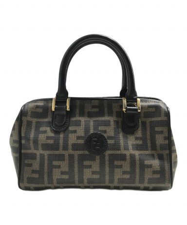 中古・古着通販】FENDI (フェンディ) ズッカ柄ミニボストンバッグ