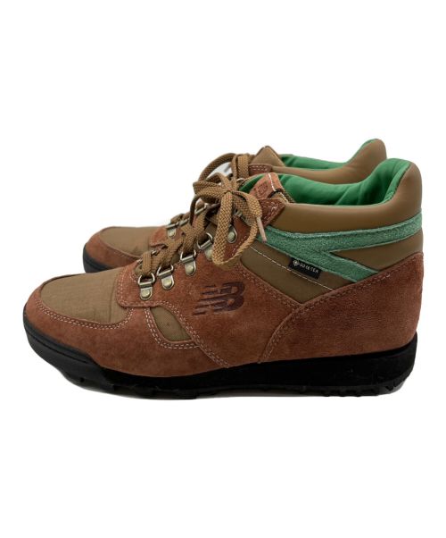 NEW BALANCE（ニューバランス）NEW BALANCE (ニューバランス) Aime Leon Dore (エメ レオン ドレ) RAINIER/レイニー/トレッキングブーツ/スニーカー ブラウン×グリーン サイズ:28.5の古着・服飾アイテム