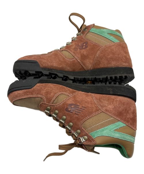NEW BALANCE（ニューバランス）NEW BALANCE (ニューバランス) Aime Leon Dore (エメ レオン ドレ) RAINIER/レイニー/トレッキングブーツ/スニーカー ブラウン×グリーン サイズ:28.5の古着・服飾アイテム