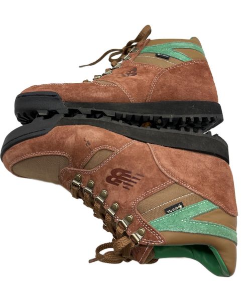 NEW BALANCE（ニューバランス）NEW BALANCE (ニューバランス) Aime Leon Dore (エメ レオン ドレ) RAINIER/レイニー/トレッキングブーツ/スニーカー ブラウン×グリーン サイズ:28.5の古着・服飾アイテム