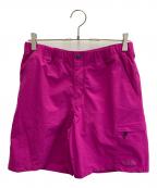 THE NORTH FACEザ ノース フェイス）の古着「マウンテンカラーショーツ/ショートパンツ」｜ショッキングピンク