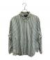 RALPH LAUREN（ラルフローレン）の古着「BLAIRE/ストライプシャツ」｜グリーン