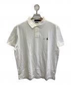 POLO RALPH LAURENポロ・ラルフローレン）の古着「CUSTOM SLIM FITポロシャツ」｜ホワイト