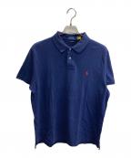POLO RALPH LAURENポロ・ラルフローレン）の古着「CUSTOM SLIM FITポロシャツ」｜ネイビー
