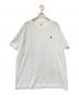 POLO RALPH LAUREN（ポロ・ラルフローレン）の古着「クルーネックTシャツ」｜アイボリー