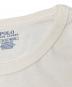 中古・古着 POLO RALPH LAUREN (ポロ・ラルフローレン) クルーネックTシャツ アイボリー サイズ:XL：4000円