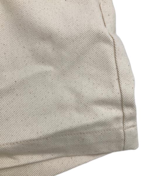 Ballsy.Brothers（ボールジーブラザーズ）BALLSY.BROTHERS (ボールジーブラザーズ) Denim baggy gurkha baker jorts アイボリー サイズ:Mの古着・服飾アイテム