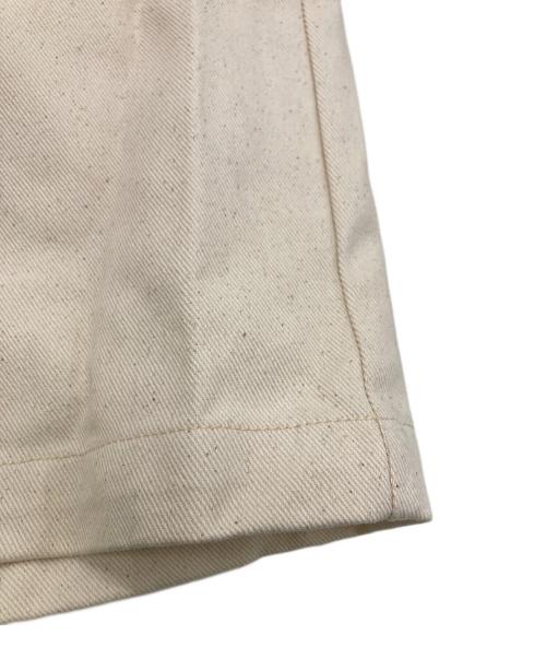 Ballsy.Brothers（ボールジーブラザーズ）BALLSY.BROTHERS (ボールジーブラザーズ) デニムバギーグルカベイカージョーツ アイボリー サイズ:Lの古着・服飾アイテム