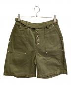 Ballsy.Brothersボールジーブラザーズ）の古着「デニムバギーグルカベイカージョーツ」｜カーキ