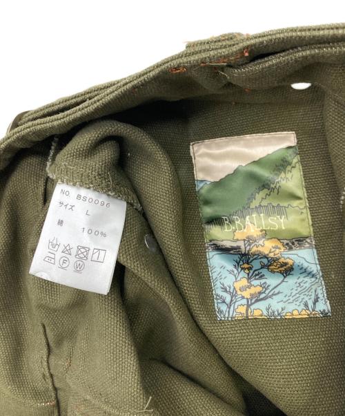 Ballsy.Brothers（ボールジーブラザーズ）BALLSY.BROTHERS (ボールジーブラザーズ) デニムバギーグルカベイカージョーツ カーキ サイズ:Lの古着・服飾アイテム