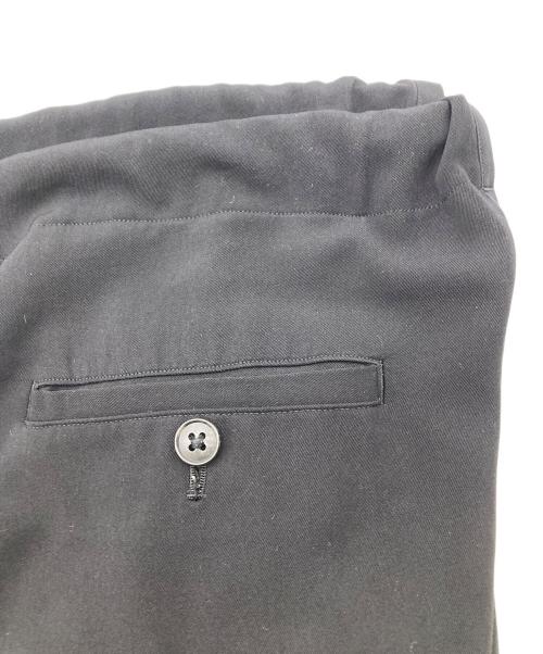 YOKE（ヨーク）YOKE (ヨーク) FREE EASY PANTS ブラック サイズ:Ｓの古着・服飾アイテム