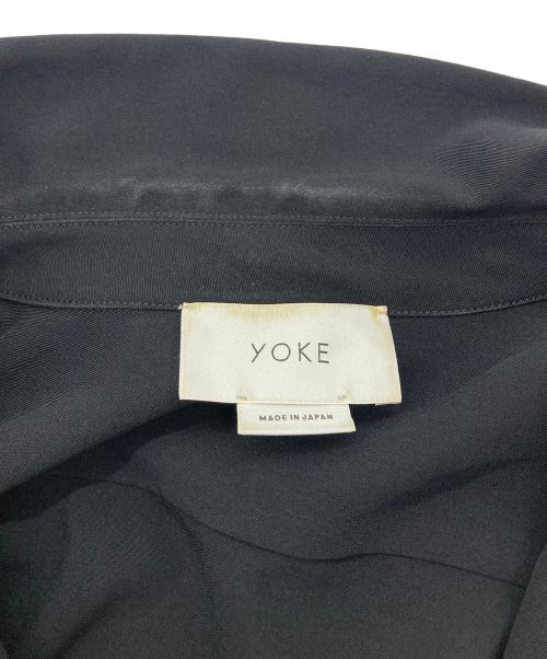 YOKE（ヨーク）YOKE (ヨーク) SHIRTS CARDIGAN ブラック サイズ:Sの古着・服飾アイテム