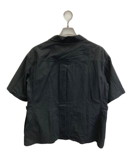 SASQUATCHfabrix.（サスクワッチファブリックス）SASQUATCHfabrix. (サスクワッチファブリックス) シャツジャケット ブラック サイズ:Mの古着・服飾アイテム