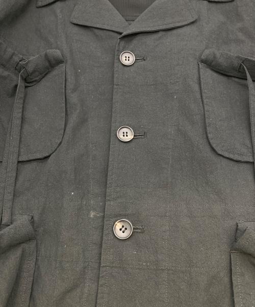 SASQUATCHfabrix.（サスクワッチファブリックス）SASQUATCHfabrix. (サスクワッチファブリックス) シャツジャケット ブラック サイズ:Mの古着・服飾アイテム