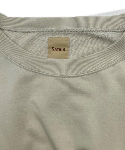 sanca（サンカ）Sanca (サンカ) HI GAUGE FLEECE CREW SWEAT グレー サイズ:Mの古着・服飾アイテム