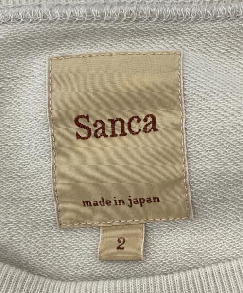 sanca（サンカ）Sanca (サンカ) HI GAUGE FLEECE CREW SWEAT グレー サイズ:Mの古着・服飾アイテム