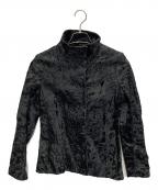 theoryセオリー）の古着「シープスキンレザージャケット」｜ブラック