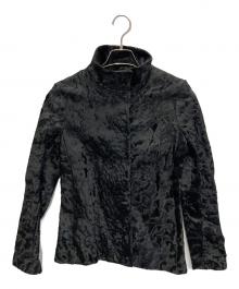 theory（セオリー）の古着「シープスキンレザージャケット」｜ブラック