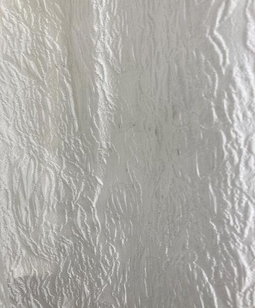 THE PAUSE（ザポーズ）THE PAUSE (ザポーズ) ランダムジャガードキャミワンピース ホワイト サイズ:FREEの古着・服飾アイテム