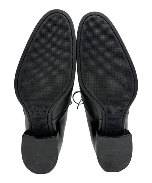 LOUIS VUITTON（ルイ ヴィトン）LOUIS VUITTON (ルイ ヴィトン) ダービーシューズ ブラック サイズ: 6 1/2Mの古着・服飾アイテム