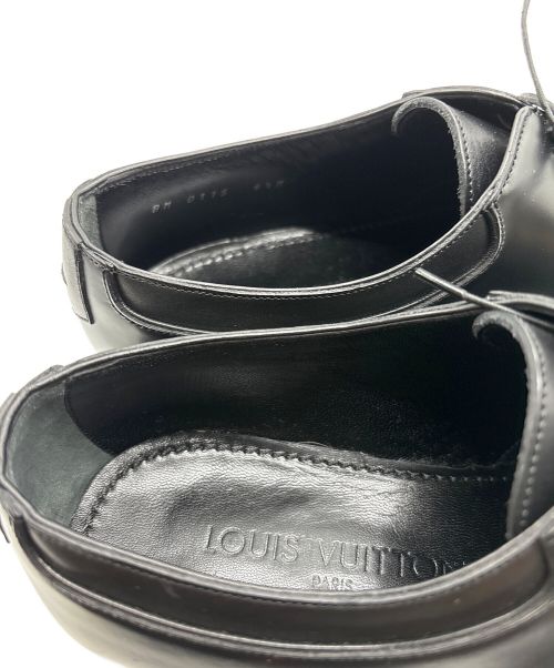 LOUIS VUITTON（ルイ ヴィトン）LOUIS VUITTON (ルイ ヴィトン) ダービーシューズ ブラック サイズ: 6 1/2Mの古着・服飾アイテム