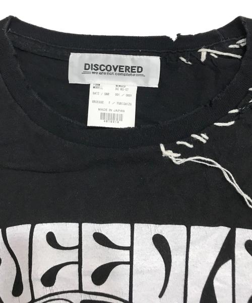 DISCOVERED（ディスカバード）DISCOVERED (ディスカバード) プリントTシャツ ブラック サイズ:Freeの古着・服飾アイテム