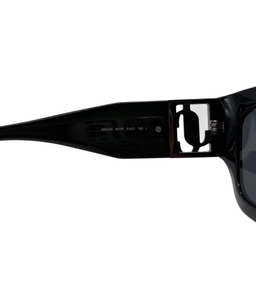 JIMMY CHOO（ジミーチュウ）JIMMY CHOO (ジミーチュウ) サングラス ブラックの古着・服飾アイテム