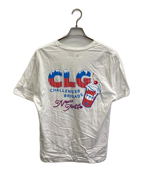 CHALLENGER（チャレンジャー）CHALLENGER (チャレンジャー) ICECREAM プリントTシャツ ホワイト サイズ:Lの古着・服飾アイテム