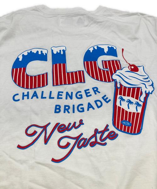 CHALLENGER（チャレンジャー）CHALLENGER (チャレンジャー) ICECREAM プリントTシャツ ホワイト サイズ:Lの古着・服飾アイテム