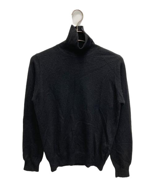 hand arts（ハンドアーツ）Hand Arts (ハンドアーツ) タートルネックカシミヤニット ブラック サイズ:48の古着・服飾アイテム