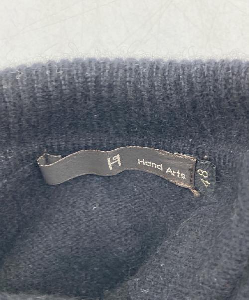 hand arts（ハンドアーツ）Hand Arts (ハンドアーツ) タートルネックカシミヤニット ブラック サイズ:48の古着・服飾アイテム