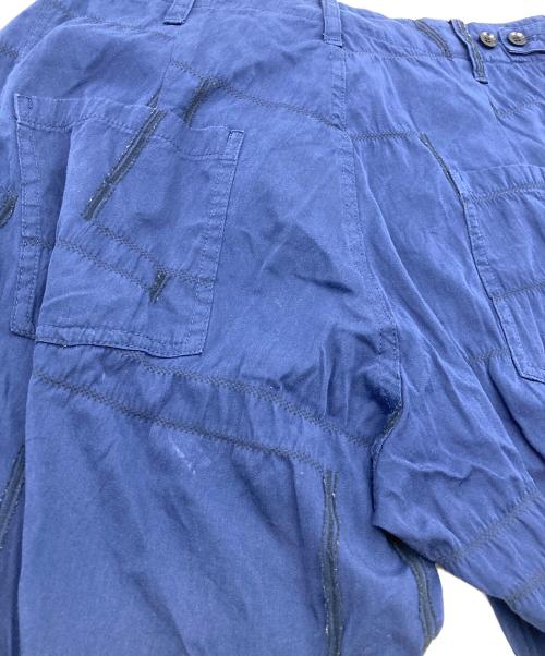 Y's（ワイズ）Y's (ワイズ) パッチワークイージーパンツ ネイビー サイズ:2の古着・服飾アイテム