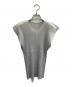 ISSEY MIYAKE（イッセイミヤケ）の古着「プリーツブラウス」｜グレー