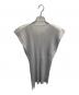 ISSEY MIYAKE (イッセイミヤケ) プリーツブラウス グレー サイズ:不明：5000円