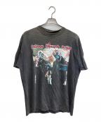 VINTAGEヴィンテージ）の古着「プリントTシャツ」｜ブラック