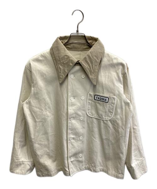 AN YO TAILOR（アンヨーテイラー）AN YO TAILOR (アンヨーテイラー) FARINA (ファリーナ) コラボジャケット ベージュ サイズ:Mの古着・服飾アイテム