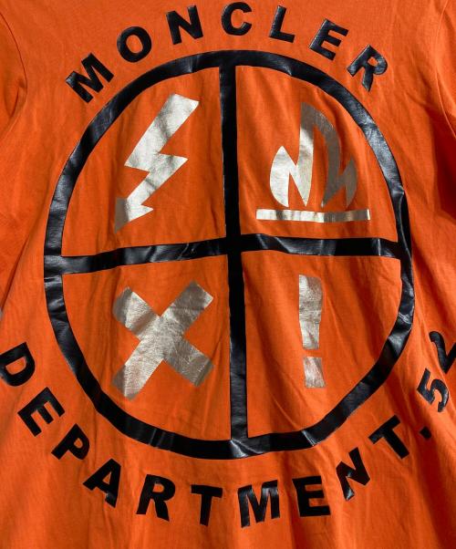 MONCLER（モンクレール）MONCLER (モンクレール) MAGLIA T-SHIRTS オレンジ サイズ:Mの古着・服飾アイテム