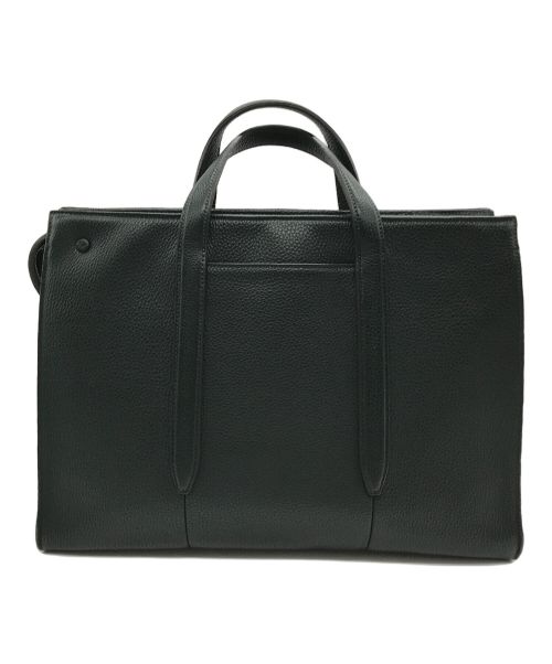 ETiAM（エティアム）ETIAM (エティアム) スクエアブリーフケース/ハンドバッグ ダークグリーンの古着・服飾アイテム